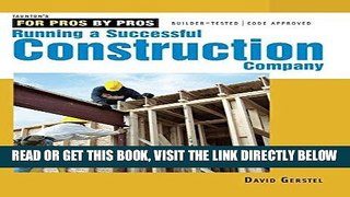 [Free Read] Running a Successful Construction Company Free Online