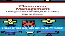 [Free Read] Classroom Management: Creating Positive Outcomes for All Students Full Online