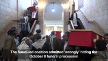 Burial of 11 victims of Yemen funeral bombing