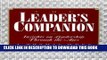[Free Read] The Leader s Companion: Insights on Leadership Through the Ages Free Download