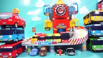 Tomica toys 토미카 대회전 주차장 Tayo the Little Bus Car Toys мультфильмы про машинки Конструктор Игрушки
