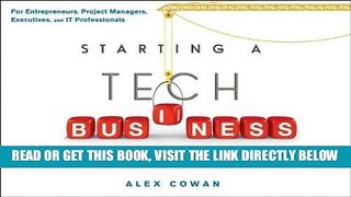 [Free Read] Starting a Tech Business: A Practical Guide for Anyone Creating or Designing