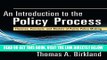 [Free Read] An Introduction to the Policy Process: Theories, Concepts and Models of Public Policy