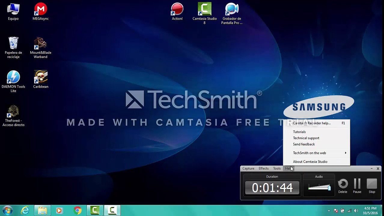 Como grabar la pantalla de su PC/Notebook + 3 programas recomendados.