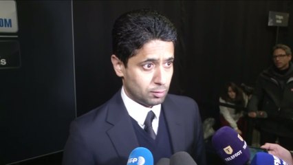 Foot - C1 - PSG : Nasser al-Khelaïfi «Important qu'on montre qu'on est une grande équipe»