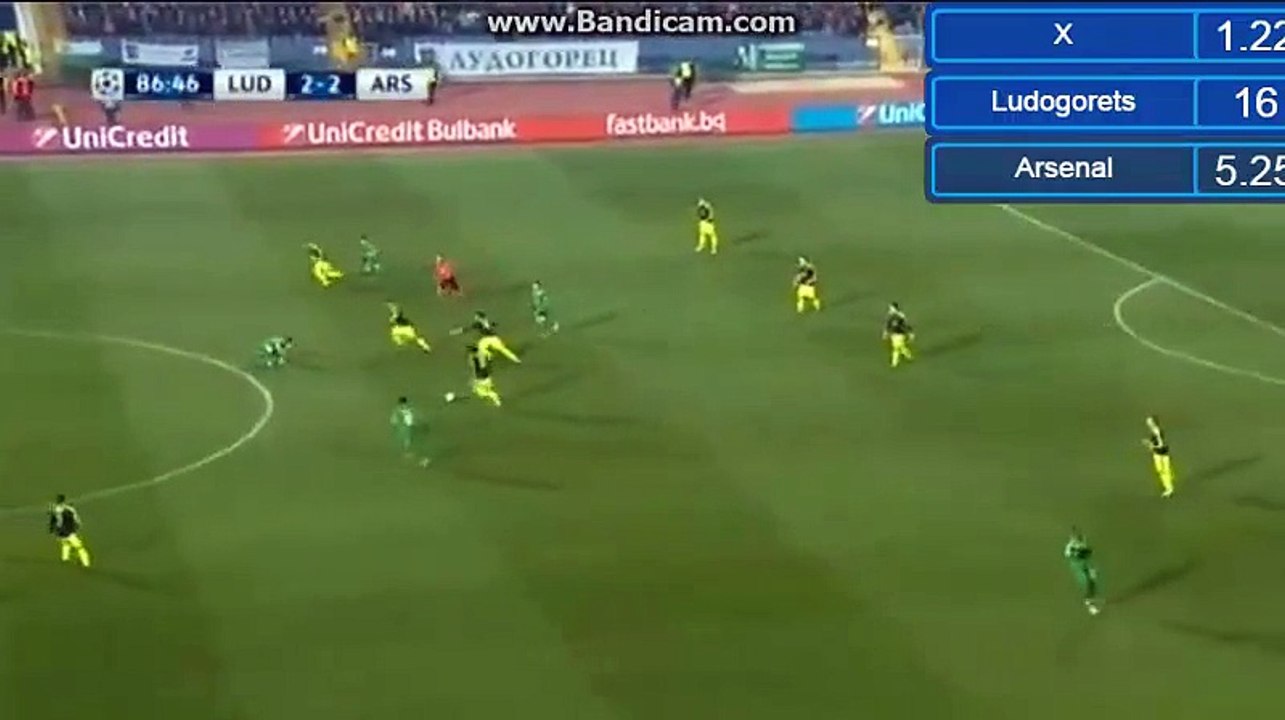 2-3 Super Gol Mesut Ozil HD Ludogorets 2-3  Arsenal 01.11.2016 HD