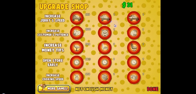 Том и Джерри мультик в игре новое кафе Джерри