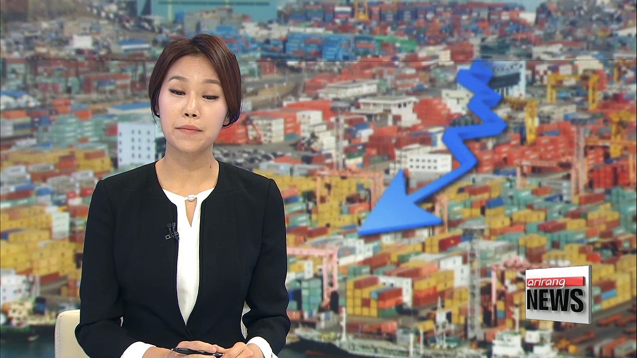 Korea's exports fall 3.2% in October