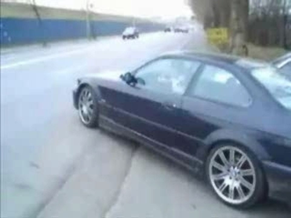 burn en pleine circulation