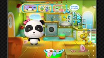 Learning Cute Panda Cleaning Fun - Baby Panda Learn BabyBus Kids Games - Cute Panda Cleaning