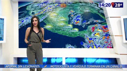 Susana Almeida Pronostico del Tiempo 1 de Noviembre de 2016 Vespertino.