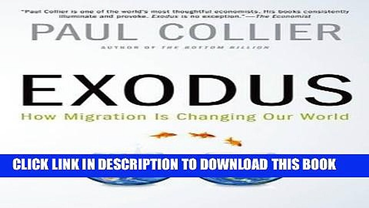 [PDF] Exodus: How Migration is Changing Our World Full Collection