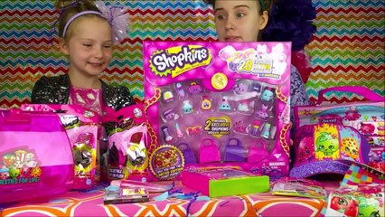 SHOPKINS CLAIRE'S HAUL!!!  Glamour Squad Release Party!! EXCLUSIVE LIMITED EDITION GLITTER SHOPKINS-7GCS6QDHvY4