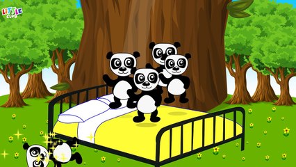 Five Little Pandas - Nursery Rhyme for Babies