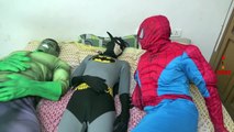 Funny SuperHeroes In Real Life | Hulk Batman Sleeping | Spiderman Funny Prank | Fun SuperHero Fights