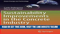 [READ] EBOOK Sustainability Improvements in the Concrete Industry: Use of Recycled Materials for