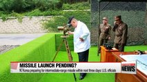 N. Korea preparing for intermediate-range missile within next three days: U.S. officials