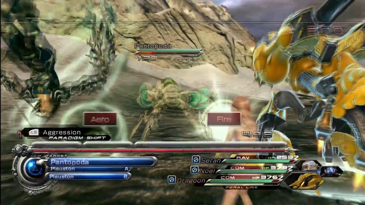 FINAL FANTASY 13-2 (HD) SEXY SERAH BEACHWEAR (64) A DYING WORLD 700 - GOGMAGOG BOSS (3RD) BATTLE& ITEM GATHERING