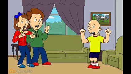 Caillous First Time on GoAnimate