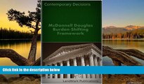 Big Deals  McDonnell Douglas Burden-Shifting Framework (Employment Law Series)  Best Seller Books