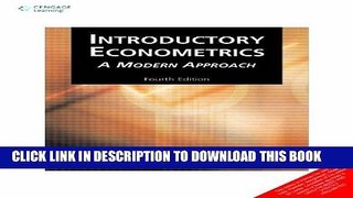[READ] EBOOK Introductory Econometrics a Modern Approach ONLINE COLLECTION