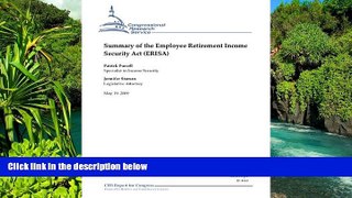 READ FULL  Summary of the Employee Retirement Income Security Act (ERISA)  Premium PDF Full Ebook