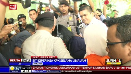 Siti Fadilah kembali Diperiksa KPK Selama Lima Jam