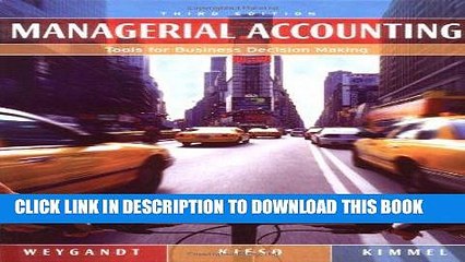 [FREE] EBOOK Managerial Accounting: Tools for Business Decision Making ONLINE COLLECTION