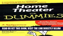 [EBOOK] DOWNLOAD Home Theater For Dummies (For Dummies (Computer/Tech)) READ NOW