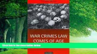 Big Deals  War Crimes Law Comes of Age: Essays  Best Seller Books Most Wanted