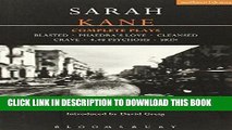 [DOWNLOAD] PDF Sarah Kane: Complete Plays (Contemporary Dramatists) Collection BEST SELLER