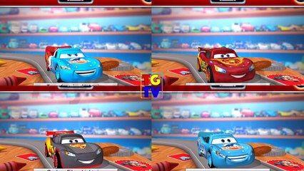 Disney Pixar Cars Lightning McQueen Transforming _ Cars Daredevil Garage-kids toys games