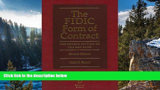 Big Deals  The FIDIC Form of Contract: The Fourth Edition of  The Red Book  Best Seller Books Most
