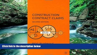 Big Deals  Construction Contract Claims  Best Seller Books Most Wanted