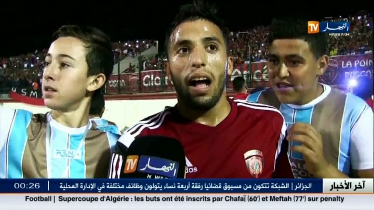 لاعبو إتحاد العاصمة يعبرون عن سعادتهم بعد التتو...