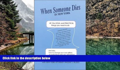 Must Have PDF  When Someone Dies in New York: All the Legal   Practical Things You Need to Do