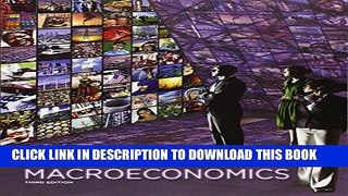[READ] EBOOK Macroeconomics, 3rd Edition BEST COLLECTION