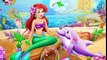 Princess Mermaid Ariel Dolphin Wash - Games for little kids