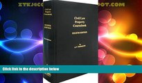 Big Deals  Civil law property coursebook: Louisiana legislation, jurisprudence and doctrine  Best
