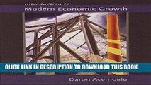 [FREE] EBOOK Introduction to Modern Economic Growth BEST COLLECTION