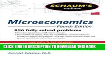 [READ] EBOOK Schaum s Outline of Microeconomics, Fourth Edition (Schaum s Outlines) BEST COLLECTION