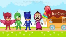 Masha Crying and Spiderman eat Lollipop with PJ Masks #Lollipop-Balloon - YouTube