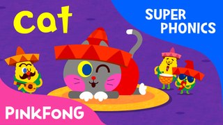 at | Cat Cat Cat | Super Phonics | PINKFONG Songs for Children
