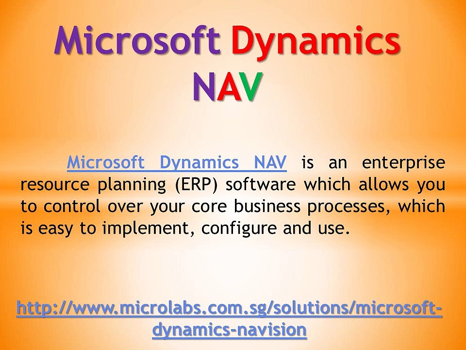 Start your business with Microsoft Dynamics NAV today