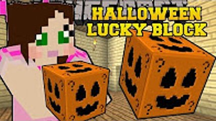 PopularMMOs  Minecraft - HALLOWEEN LUCKY BLOCK (HUGE STRUCTURES, SLENDERMAN, & MORE!) Mod Show