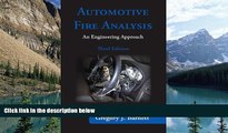 Big Deals  Automotive Fire Analysis, Third Edition  Best Seller Books Best Seller