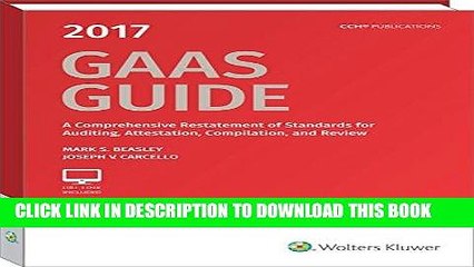 [New] Ebook GAAS Guide, 2017 (Miller Gaas Guide) Free Online