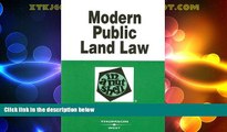 Big Deals  Modern Public Land Law in a Nutshell (In a Nutshell (West Publishing))  Best Seller