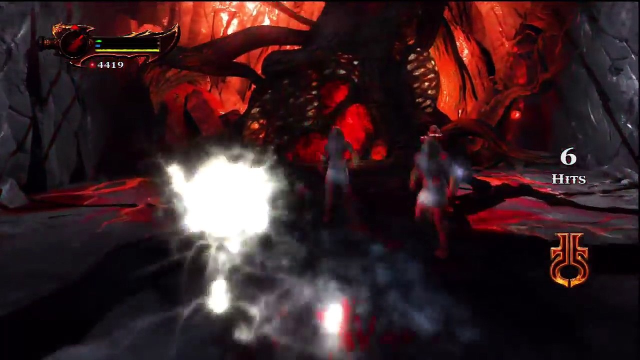 God of war 3 - Guia en español (parte 24) (muerte de Gaia) (modo titan)