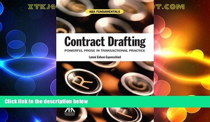 Big Deals  Contract Drafting: Powerful Prose in Transactional Practice (ABA Fundamentals)  Full